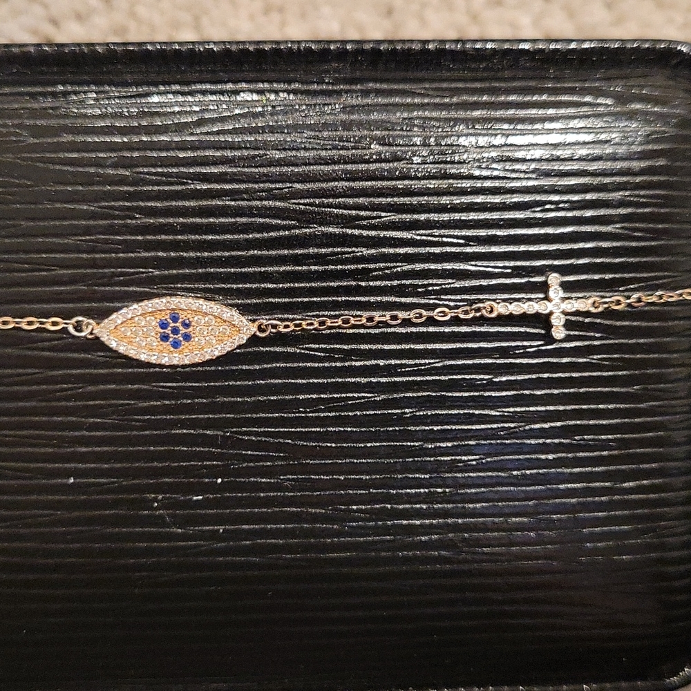 Evil eye bracelet